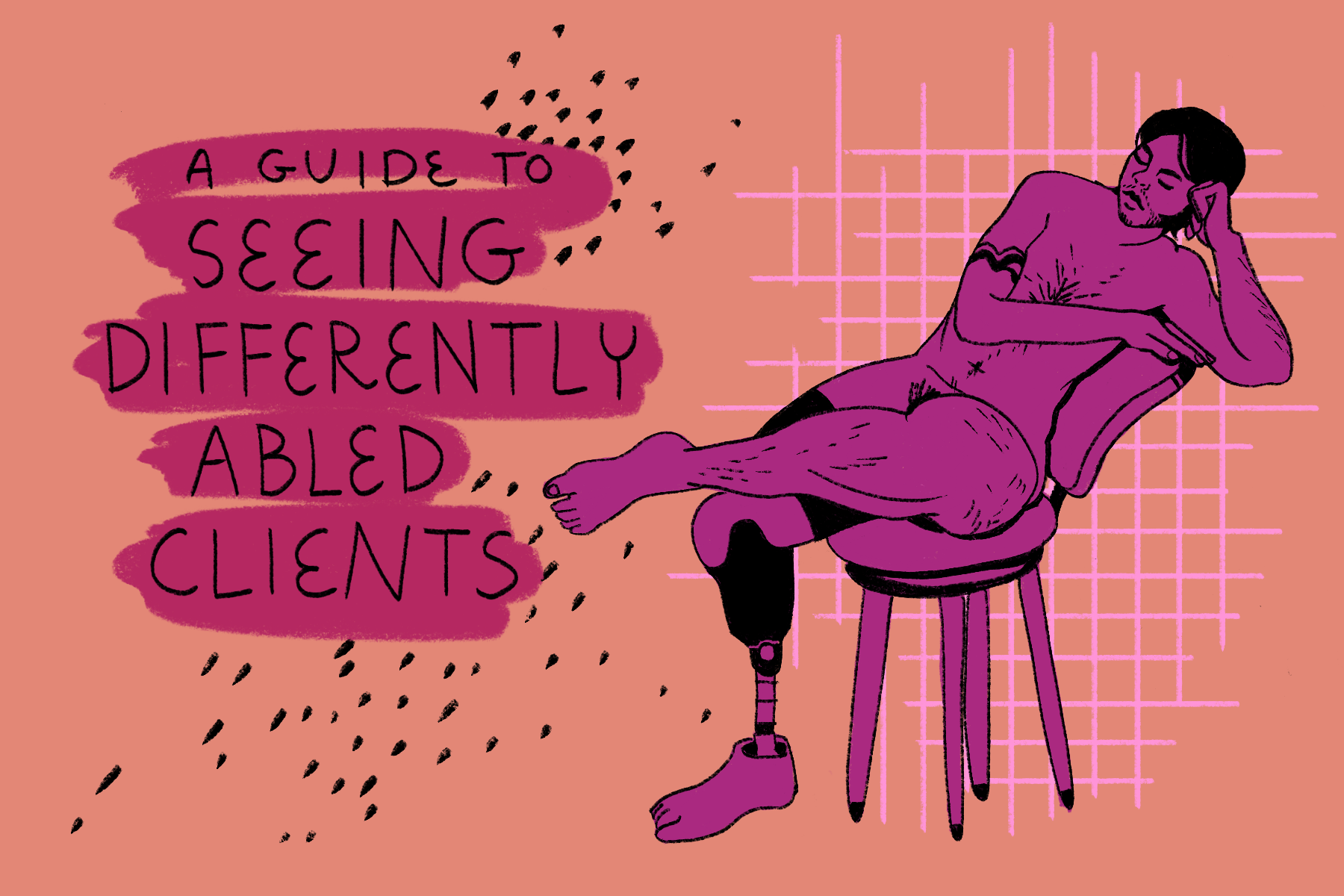 A gentle introduction to clients with a disability, featuring Melinah Viking and Tess Devèze