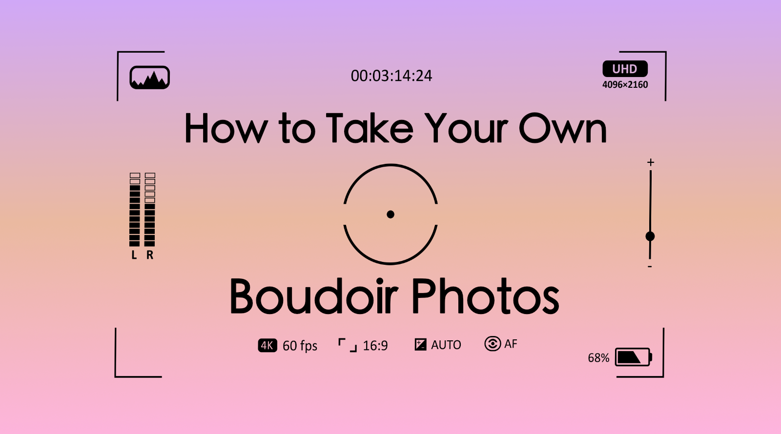 How To Take Your Own Boudoir Photos